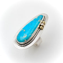 Load image into Gallery viewer, Turquoise Raindrop Ring
