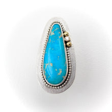 Load image into Gallery viewer, Turquoise Raindrop Ring
